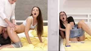 ▷ Stacy Cruz in Threesome Through The Wall (Photo 1) | Brazzers