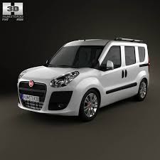 3d Model Of Fiat Nuovo Doblo Combi 2011 Fiat Doblo Fiat Models Fiat