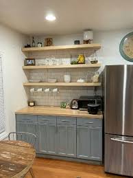 You can display your prettiest dishes and glasses, and simply switch it up. Floating Shelves In 2020 Floating Shelves Kitchen Kitchen Remodel Kitchen Design