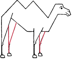 Indeed, camels are visually interesting. Drawing Camels With Easy Steps Instructional Lesson For Beginners How To Draw Step By Step Drawing Tutorials