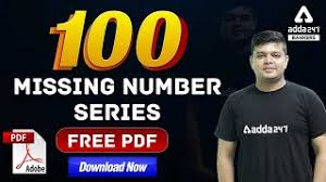 Adda247 ace bank reasoning book pdf download hi friends, welcome to examdot.com. 100 Missing Number Series Free Pdf Download Now Youtube