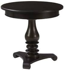 Butter bell antique white linen. Paula Deen Home Round Side Table In Tobacco