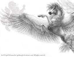 For the first few steps, don't press down too hard with your pencil. Mirror Sight Cover Art Pegasus Art Pegasus Drawing Pegasus Tattoo