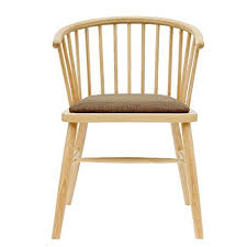 Crpyt Solid Wood Chair Princess Chair Ring Chair Ash Wood Dining Chair Single Armrest Leisure De Dining Arm Chair Wooden Armchair Outdoor Lounge Chair Cushions