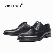 If you don't feel comfortable polishing shoes yourself, find a professional. Vikeduo 2020 New Full Brogue Leather Shoes Men S Plain Black Dress Shoes Wedding Office Male Shoes Fashion Derby Shoes For Men Men S Casual Shoes Aliexpress