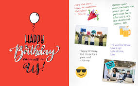 Show you later romantic birthday card for him. Group Cards For The Office Group Greeting