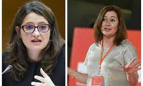 Baleares y Valencia: Armengol (PSOE) y Oltra (Compromis),...