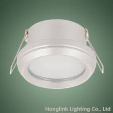 The main housing part of the lamp is in the ceiling and is not visible; China Bathroom Ip65 Aluminum Gu10 Mr16 Led Or Halogen Fixed Recessed Ceiling Shower Light China Shower Light Bathroom Light