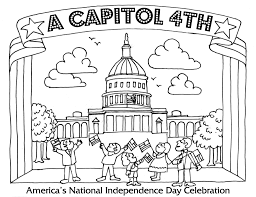 Kansas coloring pages are a fun way to teach, and for elementary students to learn about their own (and other) states. Fourth Of July Coloring Pages A Capitol Fourth Pbs