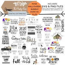 Halloween archives svg trendy studio. Huge Halloween Fall Svg Bundle Hocus Pocus Hello Fall By The Southern Rose Magnolia Thehungryjpeg Com