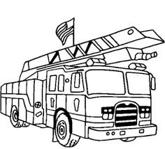This images was posted by rizvana manzoor on january 9, 2017. 20 Free Printable Fire Truck Coloring Pages Everfreecoloring Com