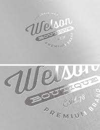 Free Download Metallic Silver Logo Mockup Psd Template Logo Mockup Free Photoshop Mockups Free Logo Mockup