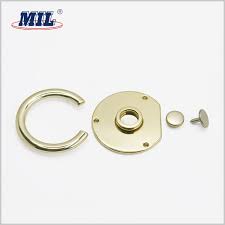 New Design Decorative Press Fashion Metal Spring Snap Fastener Button Metal Spring Snap Fasteners Types Of Buttons