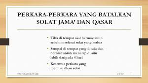 Dan shalat qashar itu adalah shalat untuk orang yang sedang bepergian jauh. Travelog Musafir Di Muka Bumi Ibadah Kafa Tahun 5 Solat Jama Qasar