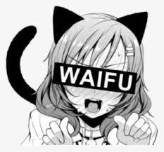 Aesthetic anime pfp black and white. Anime Waifu Aesthetic Anime Girl Black And White Hd Png Download Kindpng