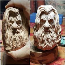 What kind of pipe did gandalf smoke? Before After Carving Wooden Gandalf The Grey As Smoking Pipe Progress So Far 9gag
