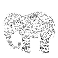 This is a digital download pdf. Mandala Elephant Coloring Page Kidspressmagazine Com