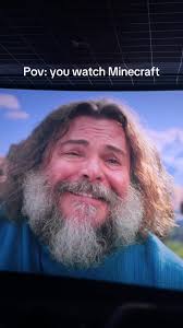 Jack Black singing in #minecraft #minecraftmovie