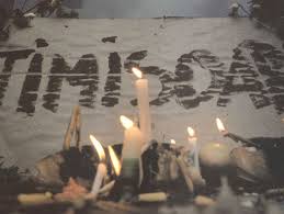 Protest împotriva intrării orașului în carantină. 16 Decembrie 1989 Inceputul RevoluÈiei Romane MorÅ£ii De La Timisoara IncineraÅ£i La Bucuresti Din Ordinul Elenei Ceausescu