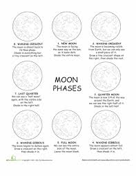 Identifying The Moon S Phases Worksheet Education Com Earth And Space Science Science Worksheets Moon Phases