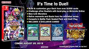 May 03, 2021 · they work independently to boost the power of your deck, even if the rest of the deck is unrelated to the engine in terms of archetype/attribute/type etc. Amazon Com Konami Yu Gi Oh Legacy Of The Duelist Nintendo Switch Video Games