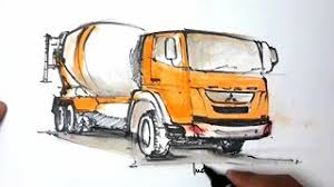 Mewarnai gambar sketsa transportasi mobil truk 1 gambar mewarnai mobil truk coloringpages asia. Belajar Menggambar Mobil Molen