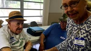 Members of singular Florida family reunite