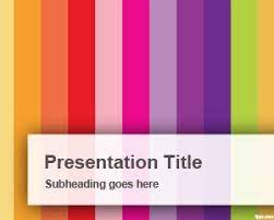 Maybe you would like to learn more about one of these? Free Vertical Colorful Bars Powerpoint Template