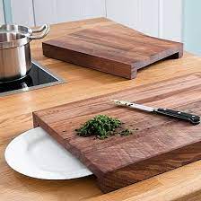 walnut chopping board holzbrett kuche diy holz bretter