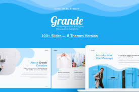 Download Grande Powerpoint Presentation In Presentation Templates On Yellow Images Creative Store PSD Mockup Templates