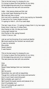 Just dance (english translation) lyrics: Last Scene Lyrics Ikon Amino