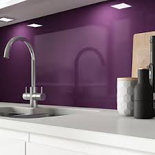 kitchen splashbacks glass & aluminium