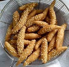 Resep Kue Keciput Wijen Tepung Ketan Renyah Makanan Enak Resep Resep Kue