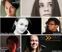American Composers Forum Announced Winners of the NextNotes® High School  Awards
