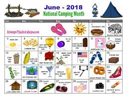 Free Printable Calendar For The Month Of June National Day Calendar Free Printable Calendar National Food Day Calendar