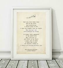 Wind beneath my wings is a famous song. 257 Bette Midler Wind Beneath My Wings Song Lyric Poster Print Sizes A4 A3 Ebay