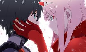 Zero two & hiro wallpaper i made a wallpaper of zero two and hiro im actually proud of this darling in the franxx fanart | tumblr. Hd Wallpaper Anime Character Wallpaper Darling In The Franxx Zero Two Hiro Wallpaper Flare