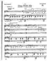 Into The Woods Stay With Me Free Downloadable Sheet Music Sheet Music If I Stay Sheet
