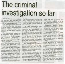 They must use the evidence that they have collected during interviews and within their research. A Newspaper Report On The Investigation Into The Fire On Hastings Pier Hastings Pier