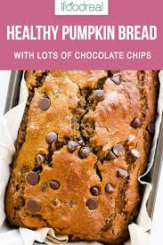 Beat at low speed until well mixed. To Die For Healthy Chocolate Chip Pumpkin Bread Recipe With Canned Pumpkin Whole Whea Pumpkin Chocolate Chip Bread Chocolate Chip Bread Canned Pumpkin Recipes