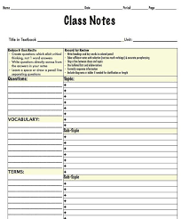 Maybe you would like to learn more about one of these? Note Taking Template Middle Highschool By Tutortimewespines 5 00