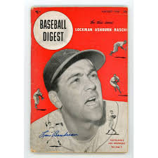 Lou Boudreau Indians Autographed Signed Baseball Digest 1948 Book JSA  Authentic