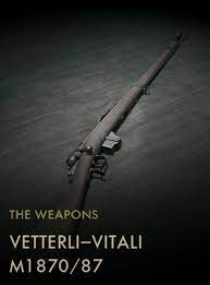 This rifle is marked 1883 on the barrel. Vetterli Vitali M1870 87 Codex Entry Battlefield Wiki Fandom