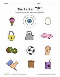 Things That Start With E Worksheet Education Com Alphabet Phonics Phonics Kindergarten Preschool Worksheets Free Printables
