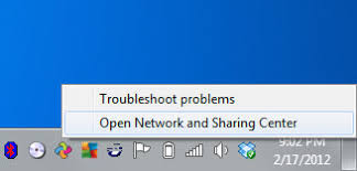 Image result for windows 7 wifi icon right click