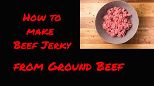 This recipe will show you how to make jerky with ground beef. How To Make Beef Jerky From Ground Beef Youtube