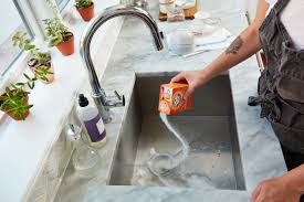 how to clean a sink, drain, faucet and