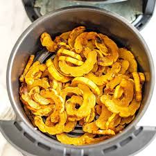 Line a rimmed baking sheet with parchment paper or a silicone mat. Easy Air Fryer Delicata Squash Fries In 15 Minutes Bites Of Wellness