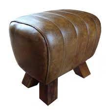 Maybe you would like to learn more about one of these? Genuine Leather Pommel Horse Stool Tinker And Toad
