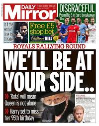 We would like to show you a description here but the site won't allow us. Daily Mirror 2021 04 19